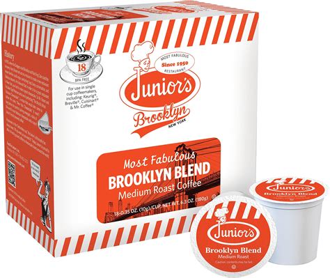 Amazon.com: Junior's Most Fabulous Single Serve Coffee (Brooklyn Blend