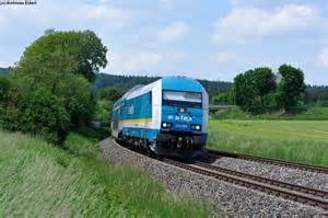 223 068 mit dem ALX 84115 von Hof Hbf nach München Hbf bei Oberteich