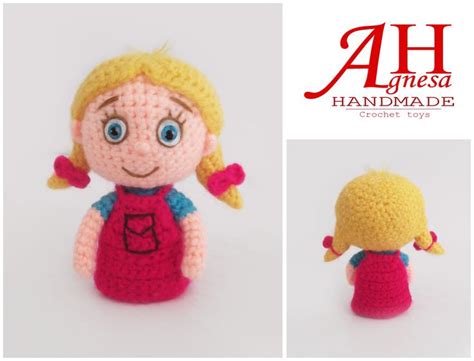 Little Einsteins Annie Finger Puppets Crochet Doll Little Einsteins