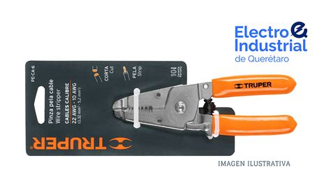 Pinza Pela Cables A Awg Truper Electro Industrial