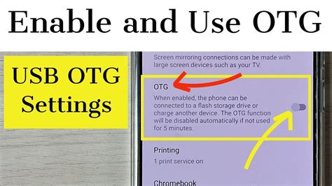 Vivo T2 5G How To Enable OTG In Settings USB OTG Settings YouTube