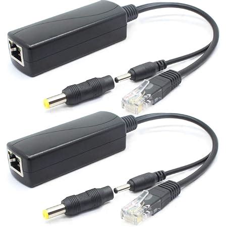 Dslrkit Active Poe Splitter Power Over Ethernet V To V A