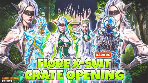 New Fiore X Suit Crate Opening Of Bgmi First X Suit