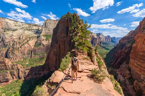 Angels Landing Pov What It Looks Like To Stand On The Natural Wonder