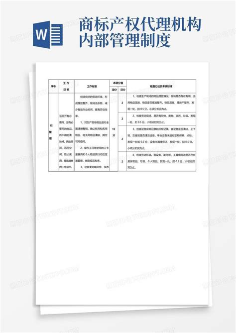 生产现场6s管理工作检查办法及考核标准word模板下载熊猫办公