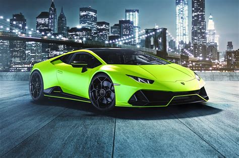 Lamborghini Huracán EVO Fluo Capsule nueva gama de colores para el