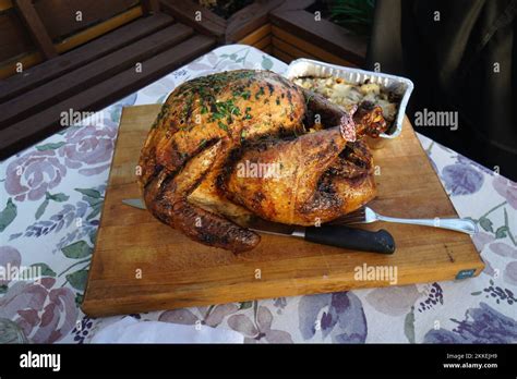 Thanksgiving Day Dinner Stock Photo Alamy