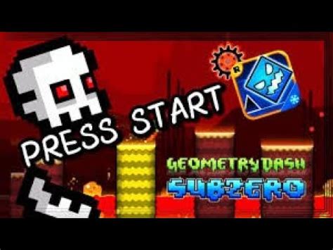 Geometry Dash Subzero Press Start Youtube