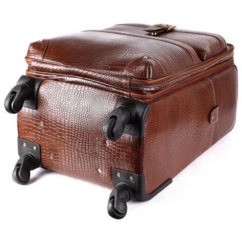 Zebra ERGO ROYAL Leather Luggage Trolley Bag UNISEX At Rs 4800 Piece