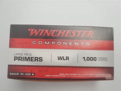 Winchester Wlr Large Rifle Primers Box Of Cheap Shipping