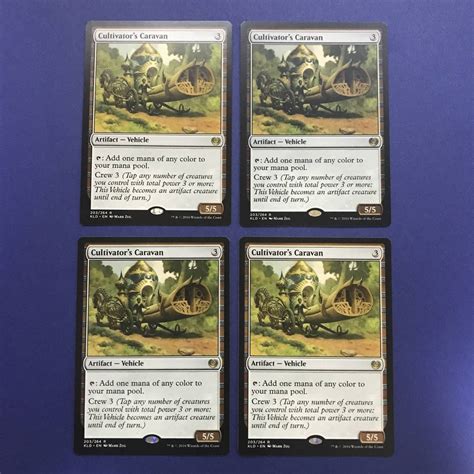 Yahooオークション Mtg耕作者の荷馬車cultivators Caravan英語4枚