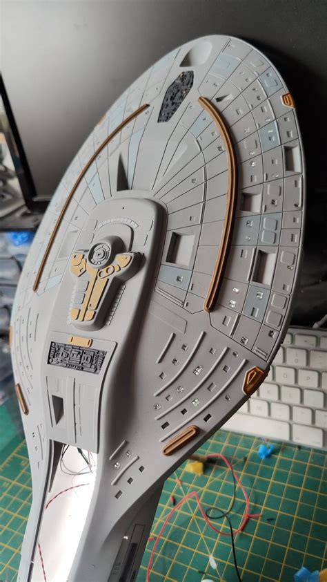 Art Of Star Trek On Twitter Rt Jjmodelmaking Voyager Saucer Now