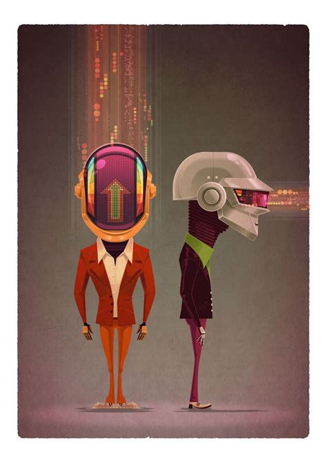 For The Daft Punk Show Rediscovery At Gauntlet Gallery Daft Punk Punk Art Character