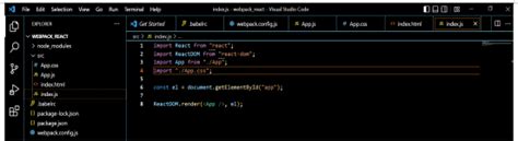 Webpack Reactjs How Is Webpack Configured Created In Reactjs