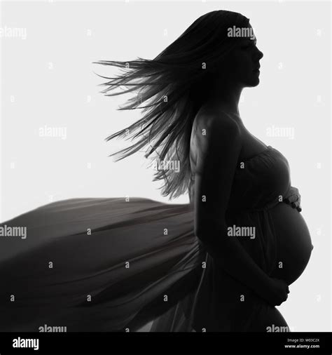 Baby Bump Silhouette Hi Res Stock Photography And Images Alamy