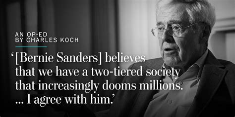 Opinion Charles Koch This Is The One Issue Where Bernie Sanders Is Right The Washington Post