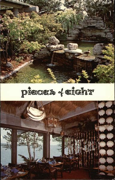 Pieces of Eight Restaurant Milwaukee, WI Postcard