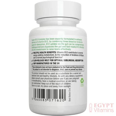 Igennus Super B Complex Mcg Sublingual Vitamin B