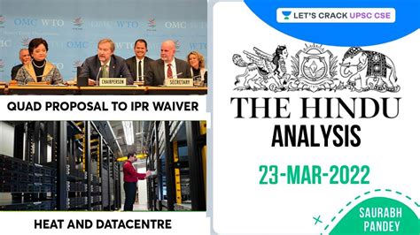 The Hindu Newspaper Analysis 23rd Mar 2022 Current Affairs Upsc