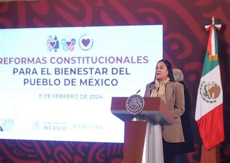 Presenta La Secretaria Ariadna Montiel Reformas Constitucionales Para