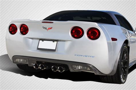 Carbon Fiber Rear Lip Add On Body Kit For Chevrolet Corvette