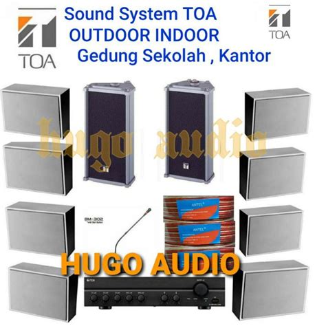 Jual Paket Sound System Gedung Musholla Masjid Kantor Outdoor Indoor