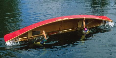 How To Right A Capsized Canoe