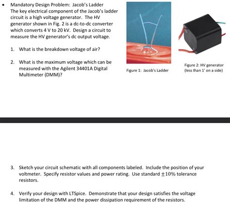 Solved Mandatory Design Problem: Jacob's Ladder The key | Chegg.com