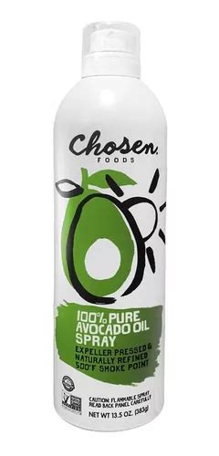 Aceite De Aguacate Puro Spray Chosen Foods 383gr Avocado Oil MercadoLibre