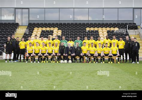 Burton Albion Team Group Hi Res Stock Photography And Images Alamy