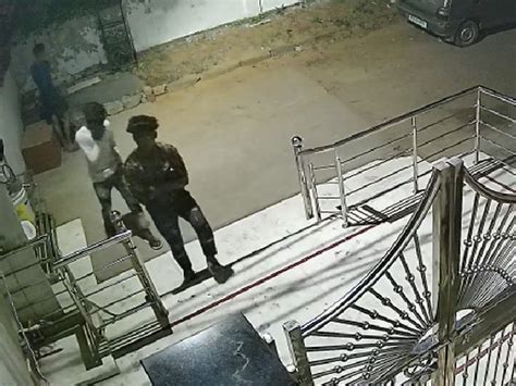 Jaipur Jain Mandir Robbery Video Footage Criminals Caught In Camera