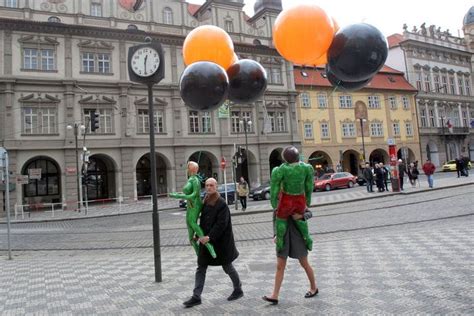 These Half Naked People Protest Against Putin S Imperialism In Prague Euromaidan Press