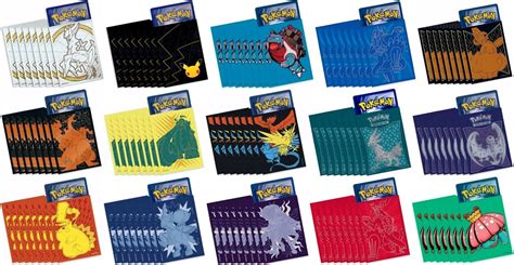 Pochettes pour cartes Pokémon 1 paquet de 65 pochettes Elite Trainer