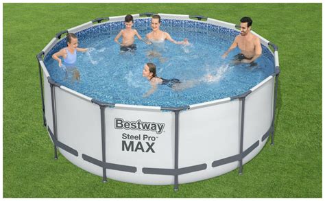 Piscine tubulaire Steel Pro Max Bestway Ø3 66 x H 1 22 m Piscine Center