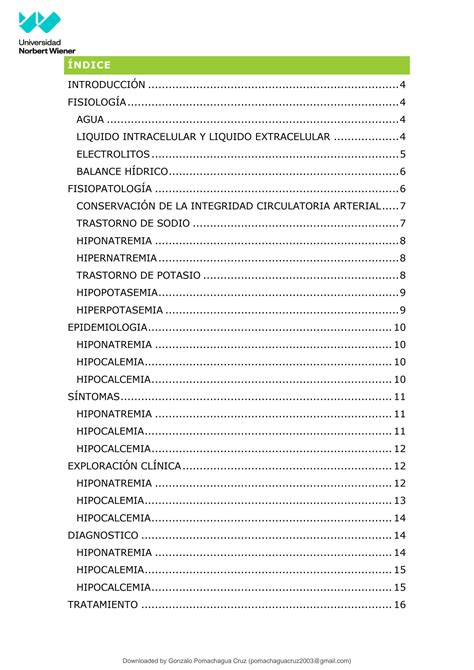 Solution Monografia Trastornos Hidroelectroliticos Studypool