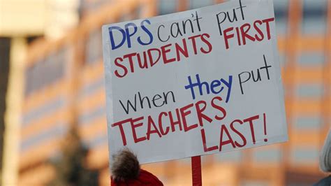 Denver Public Schools Teachers Set To Strike Monday For The First Time