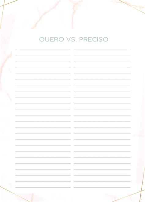 Planner 2020 Marmore Quero Vs Preciso Fazendo A Nossa Festa