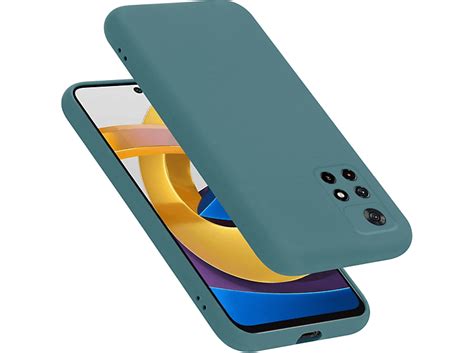 Cadorabo Hülle Im Flüssig Silicone Case Style Backcover Xiaomi Poco