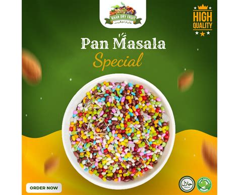 Pan Masala Mix High Quality Fresh Stock 500grams Pack Leyjaopk