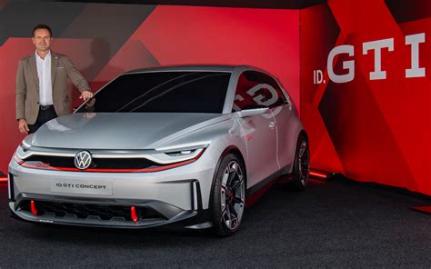 Volkswagen Id Gti Concept Heralds Exciting Electric Hot Hatch Ambitions Artificial Shifts And