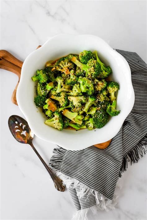 Chinese Broccoli With Garlic Sauce The Gingered Whisk