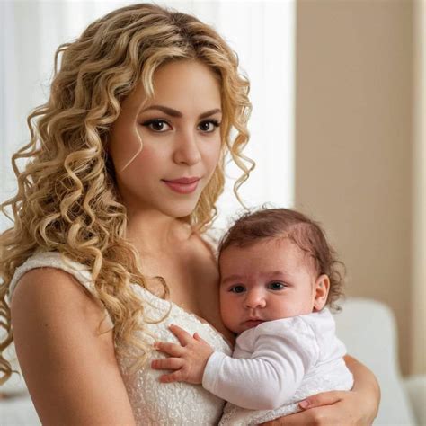 La Sesión De Fotos De Shakira Su Hija Isabella Hamilton Tras Un Mes