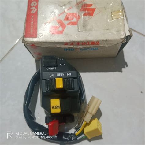 Jual Holder Saklar Lampu Kiri Suzuki Satria Lumba Hiu Tak Original Nos