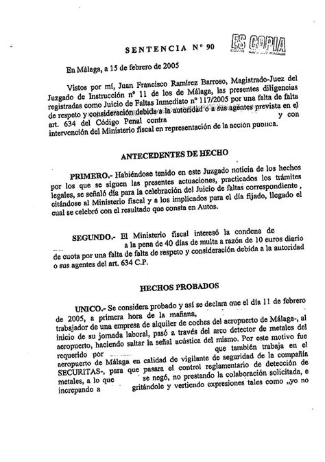 Calam O Sentencia Caracter De La Autoridad