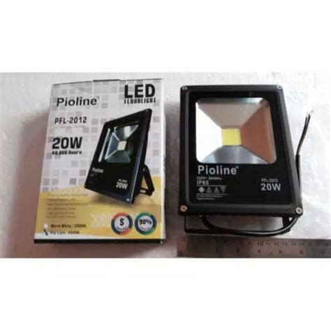 PIOLINE LAMPU SOROT LED 20 W TEMBAK LED TAMAN LED FLOOD LIGHT PUTIH