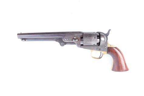 S58 36 Colt Navy M1851 Percussion Single Action Revolver C1861 7½