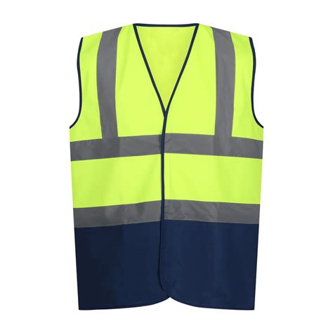 Regatta Hi Vis 2 Tone YLW NAV Vest TRS199 Workwear Co Uk