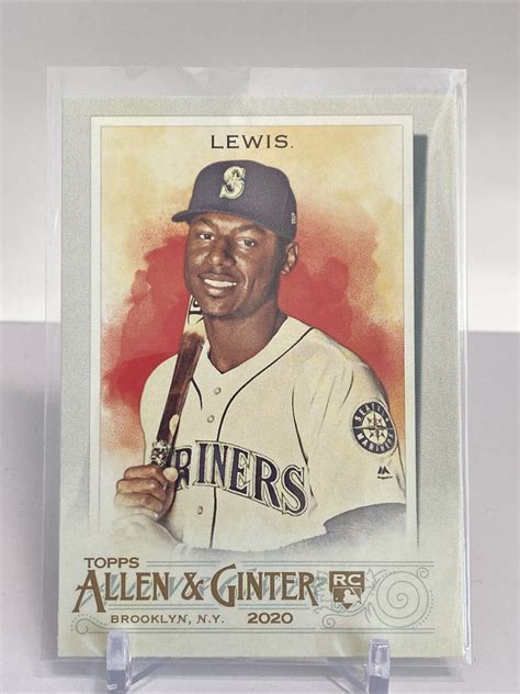 Topps Allen And Ginter Kyle Lewis Rookie Card Ebay