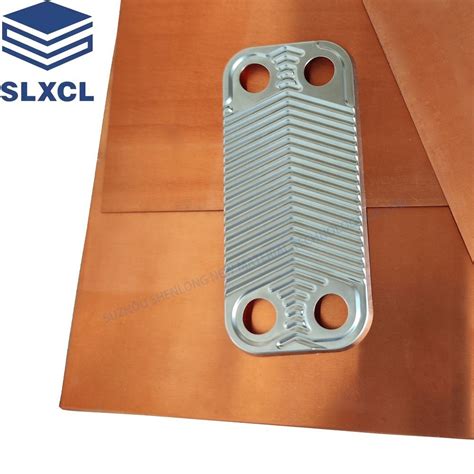 Refrigerant High Pressure Copper Clad Steel Heat Exchanger For Brazed