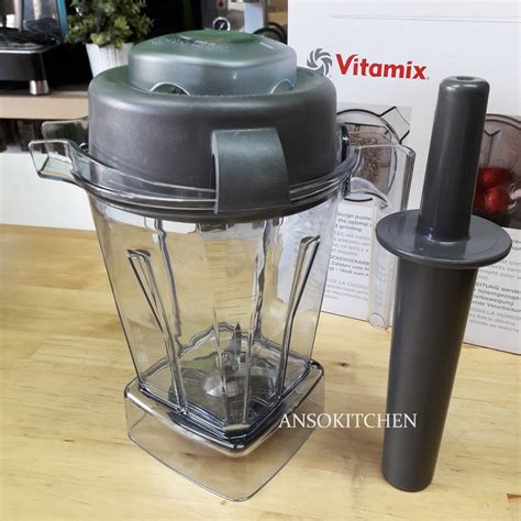 โถปั่น Vitamix 14l พร้อมใบมีด ฝาปิดและแท่งคน Vitamix Blender Container